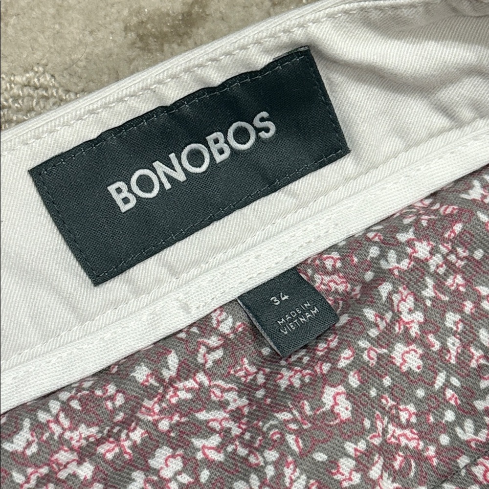 Bonobos Slim 7” chino short 34 men’s- like new! - Picture 4 of 6